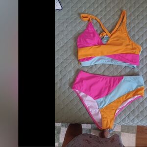 Colorful Women's Bikini Set